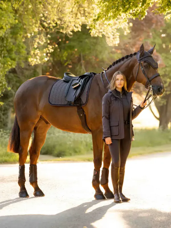 LeMieux Heritage Herringbone Dressage Square