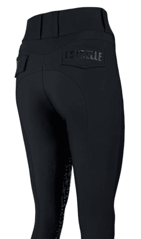 Estrelle Design Iconic F-grip ridebukse sort