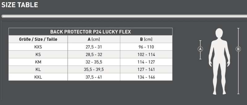 SWING P24 Lucky Flex Back Protector, Children