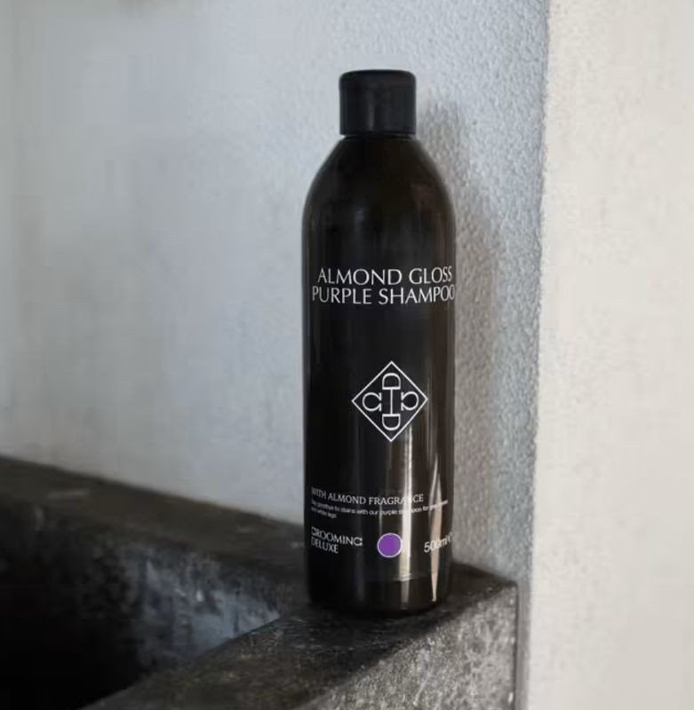 Grooming Deluxe Almond Gloss Purple Shampoo